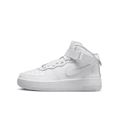

Кроссовки Nike Air Force 1 Mid EasyOn, цвет White/White/White