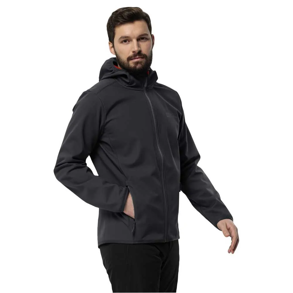 

Худи Jack Wolfskin Bornberg, черный