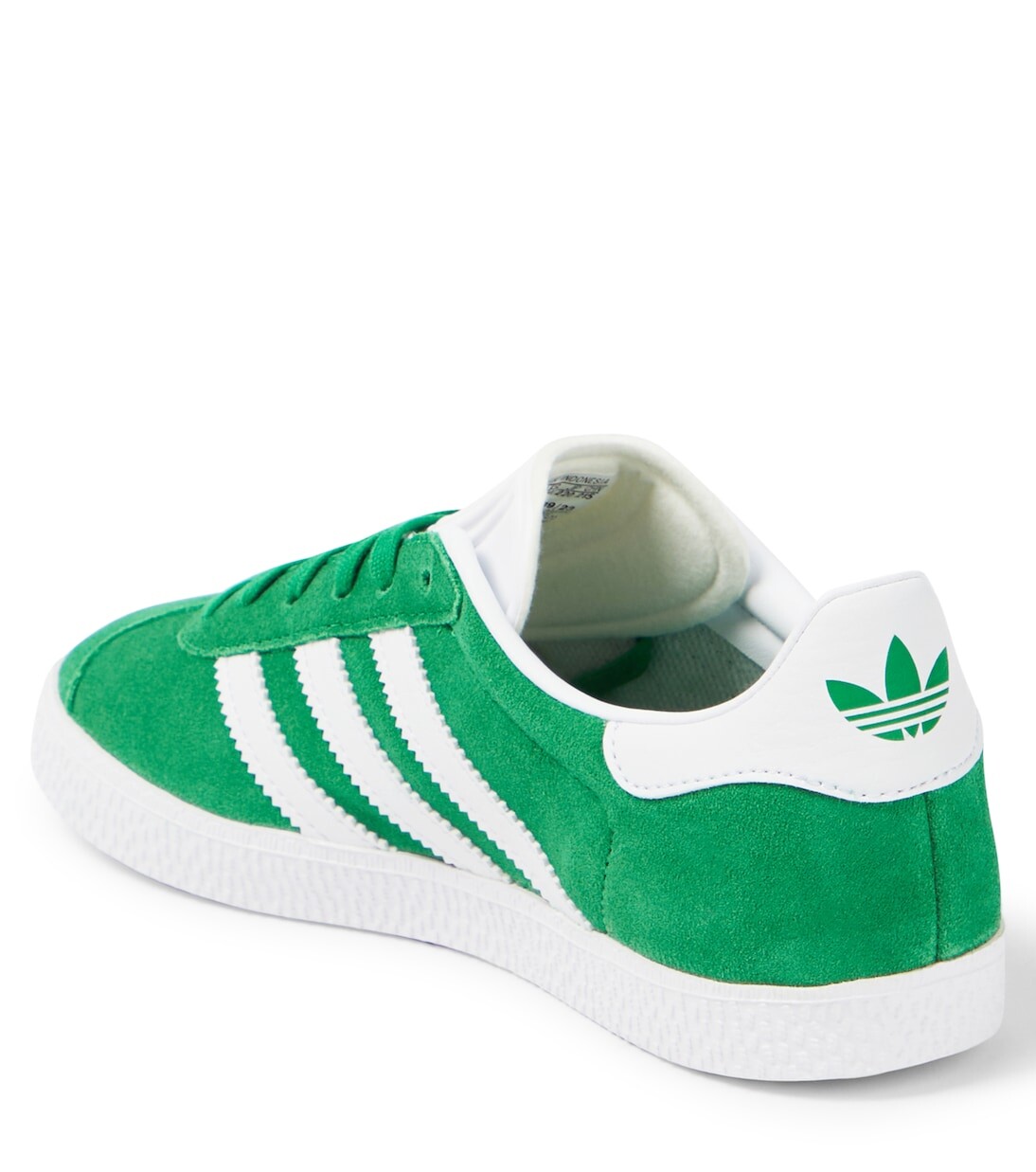 Кроссовки gazelle замшевые Adidas Originals, зеленый — фото 2