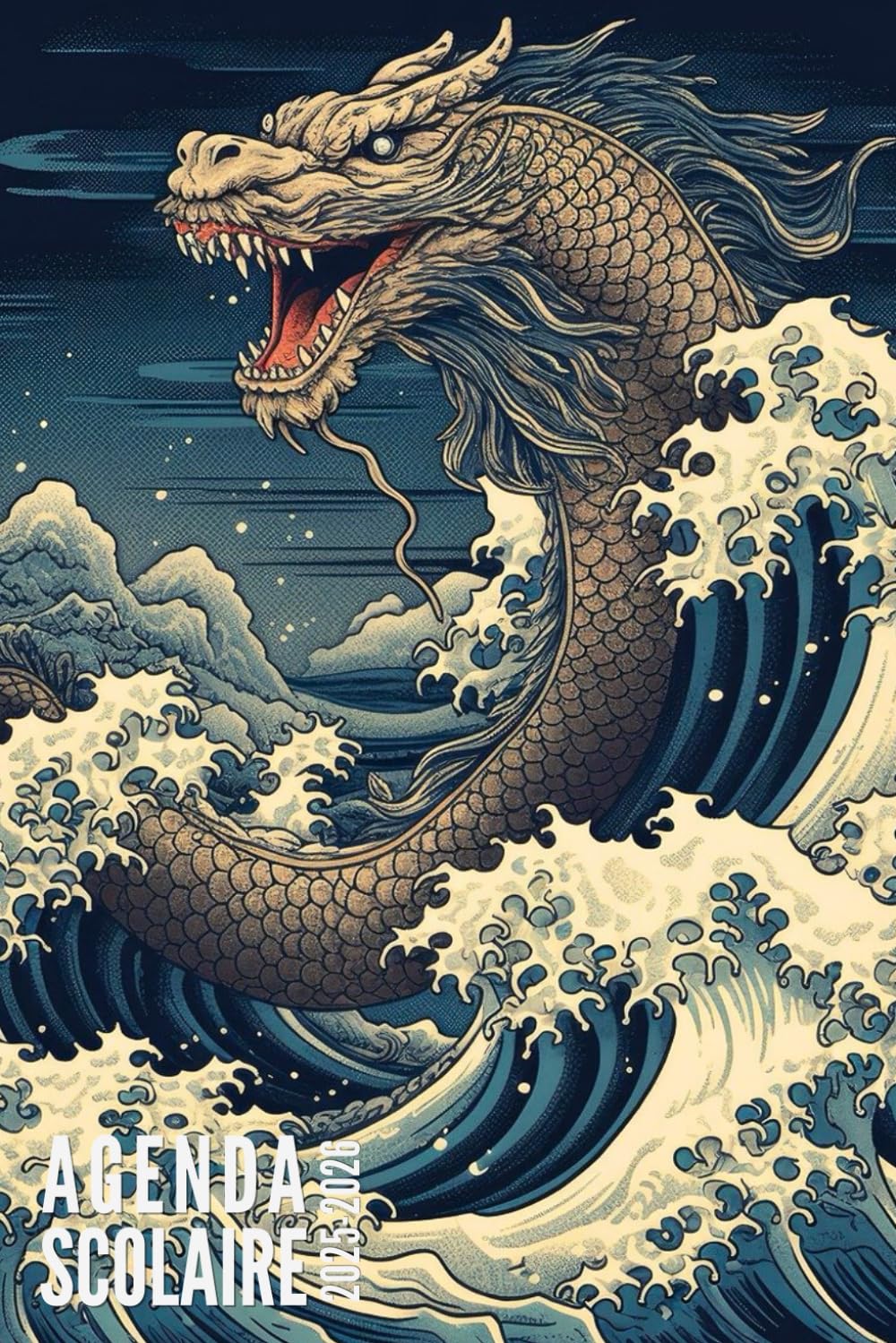 

Agenda Scolaire 2025 2026: Dragon - Pour Étudiants, Primaire, Collège et Lycée | De Septembre 2025 à Août 2026 (French Edition) (Independently published)