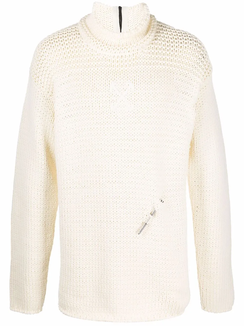 

Джемпер с высоким воротником OFF-WHITE, нейтральный