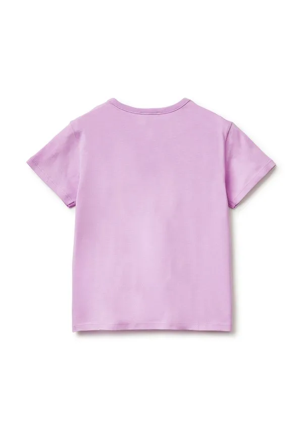 Футболка с блестящим принтом United Colors Of Benetton, Pink — фото 2
