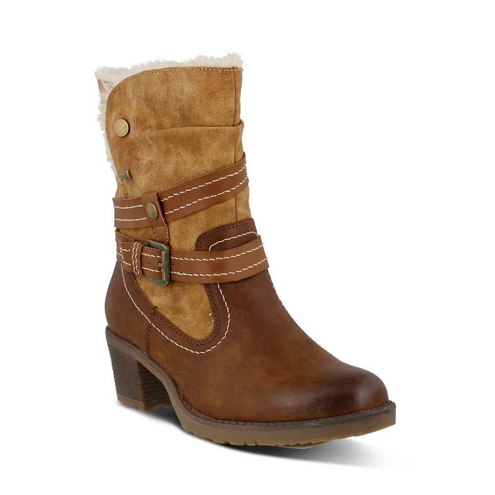 

Женские водостойкие ботинки Spring Step Boisa, цвет Medium Brown