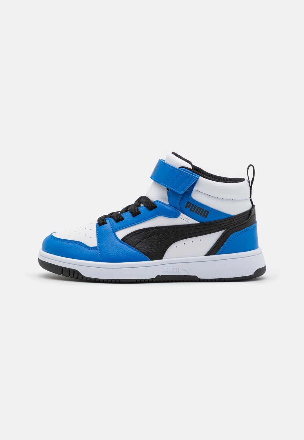 

Высокие кеды Rebound V6 Mid Unisex Puma, цвет white/black/racing blue