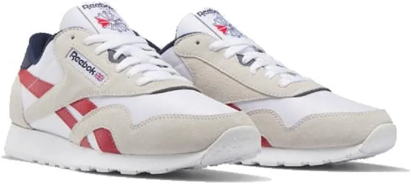 Мужские классические нейлоновые кроссовки Reebok, Ftwwht Flasrd Vecnav — фото 2