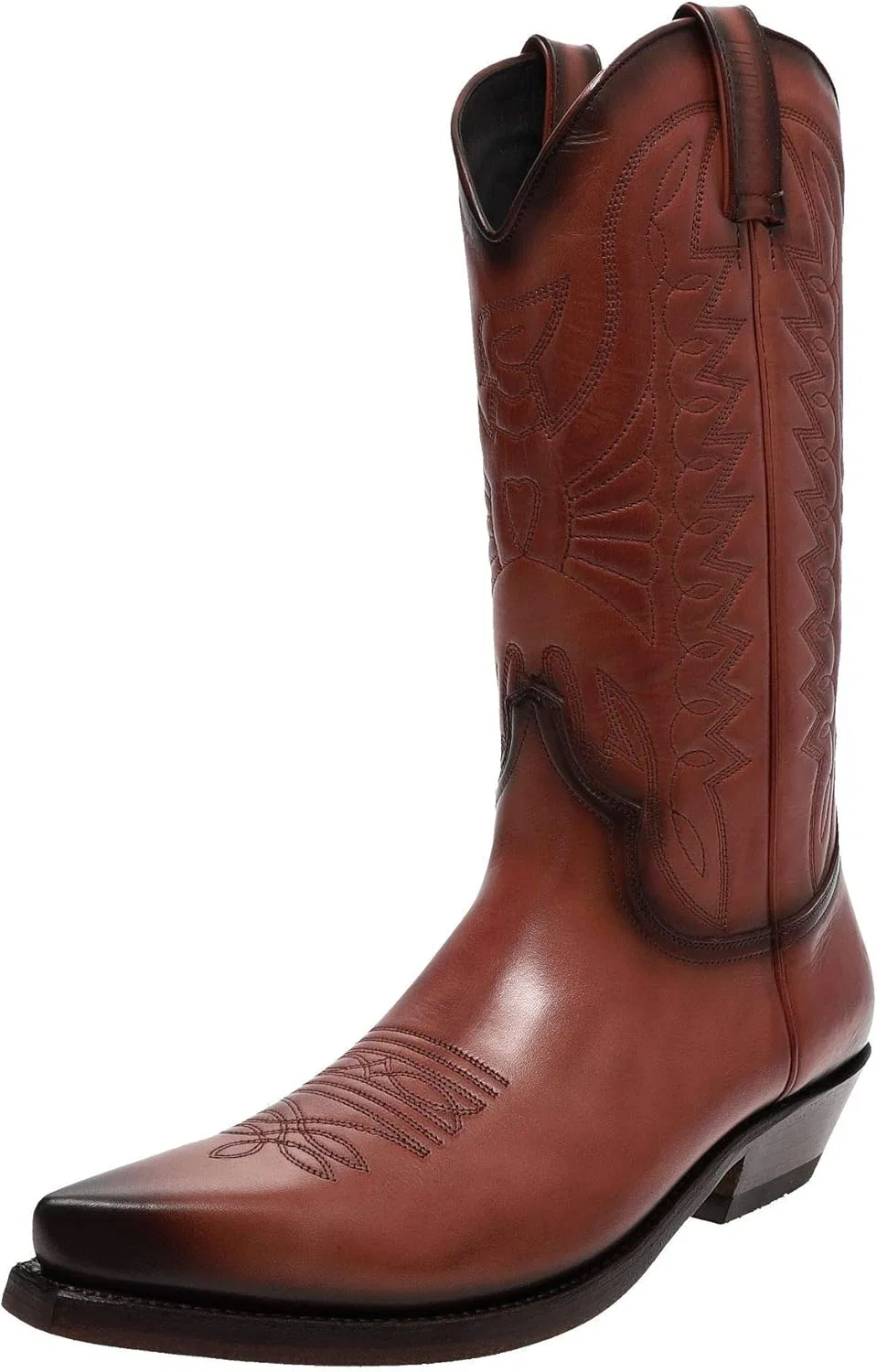 Mayura Boots Ковбойские ботинки Mayura, унисекс, цвет коньяк, 1920, кожаные ботинки, коричневые