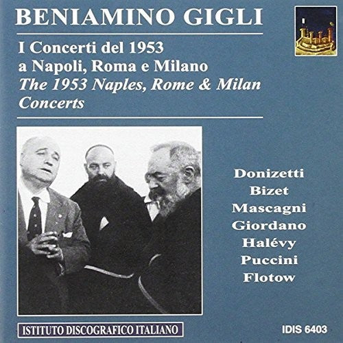 

CD диск Georges / Borrelli / Gigli: Vocal Recital