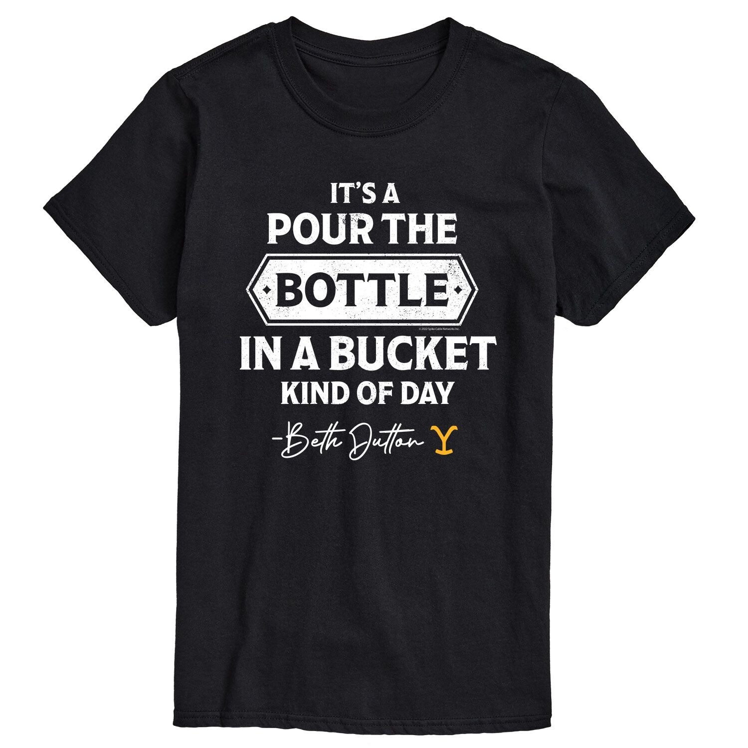 

Мужская футболка-ведро Yellowstone Bottle Licensed Character