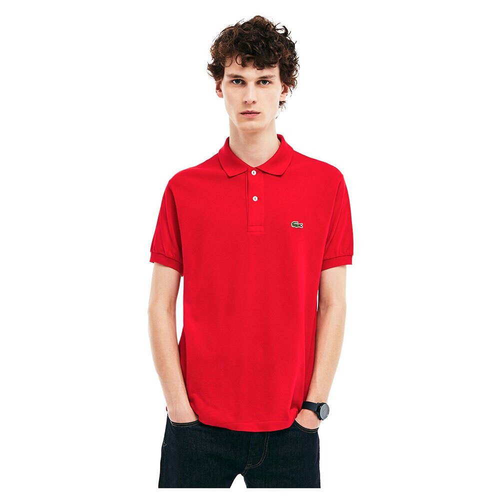 

Поло с коротким рукавом Lacoste Caiman, красный