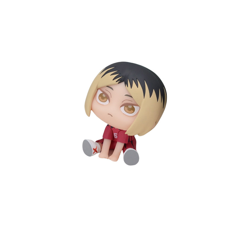 

Фигурка Kenma Kozume Tetsurou Kuroo волейбол подросток QyuruMe большие глаза милый одинокий черный хвост чиби 6см SEGA, Kenma Kozume (1)