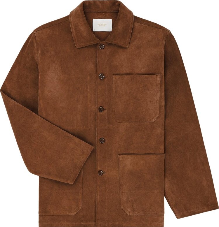 

Куртка Aimé Leon Dore Suede Chore 'Brown', коричневый