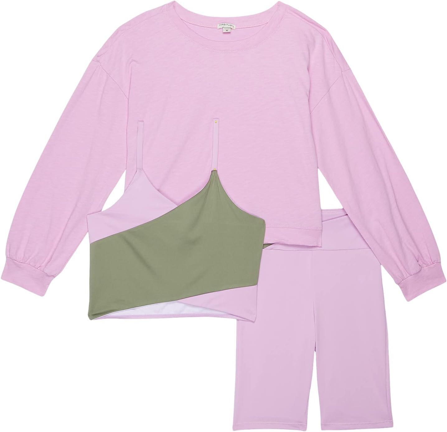

Детский набор HABITUAL girl Three-Piece Active Set, фиолетовый
