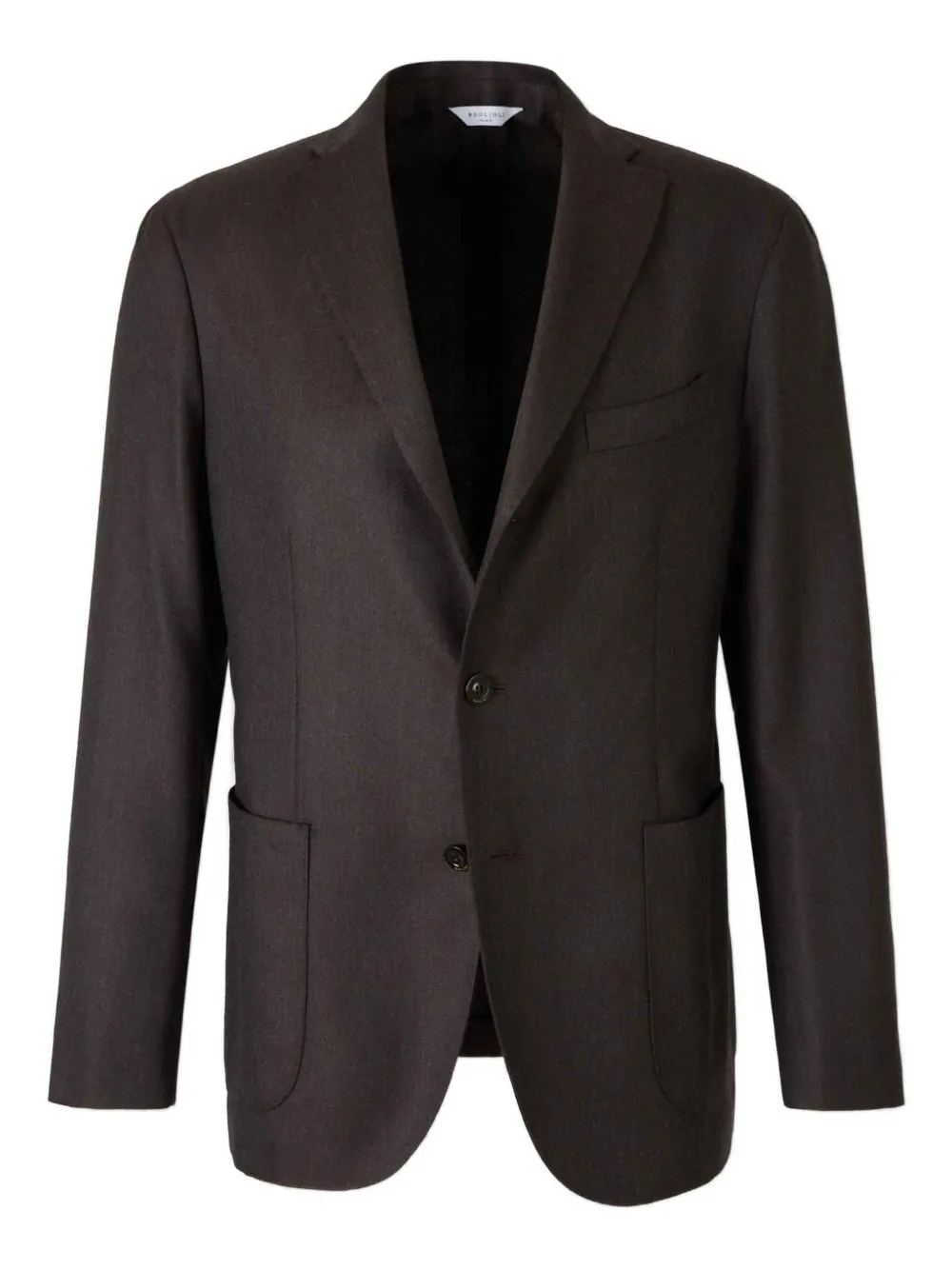 

Однобортный пиджак Boglioli, коричневый