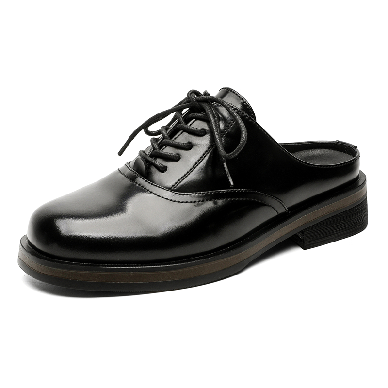 

V05 Мужские противоскользящие тапочки с закрытым носком Bright Black, цвет Bright Black Men's