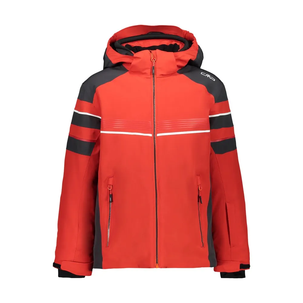 

Куртка CMP 30W0014 Snaps Hood, красный