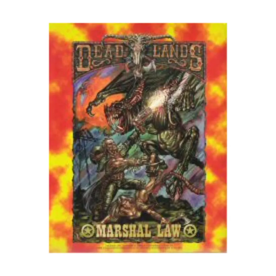 

Маршал Лоу — экран GM с This Harrowed Ground и Ghostriders in the Sky, Deadlands (Pinnacle)