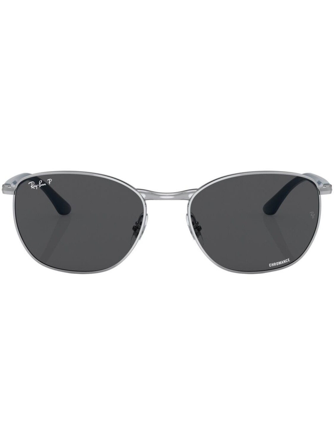 

Солнцезащитные очки в круглой оправе Ray-Ban, черный