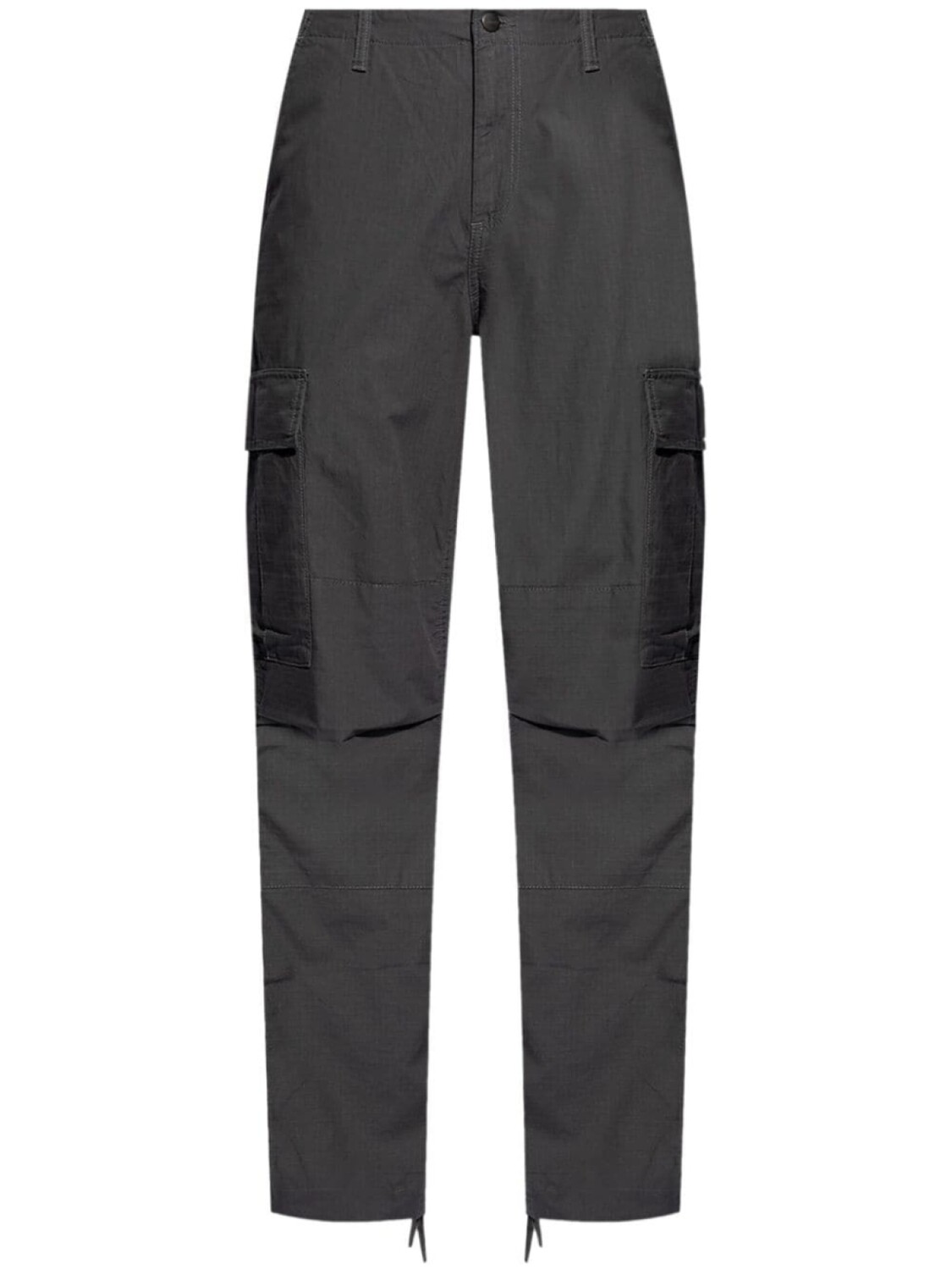 

Carhartt WIP брюки карго из хлопка с аппликацией логотипа, серый