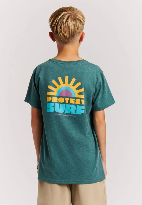 Футболка с принтом varzo Protest, Dark Teal