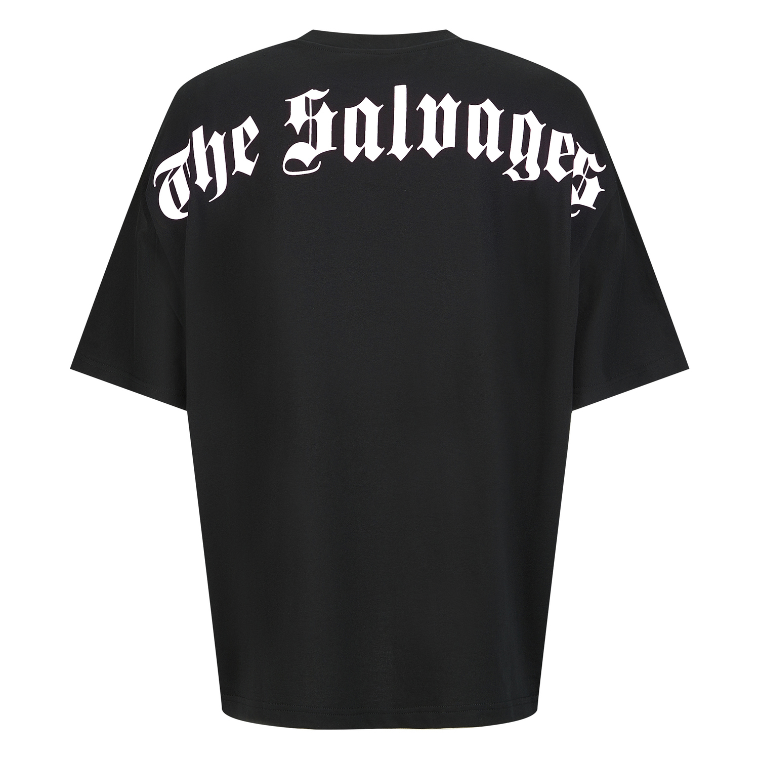 

Футболка унисекс THE SALVAGES FASHION CLUB, черно-розовая