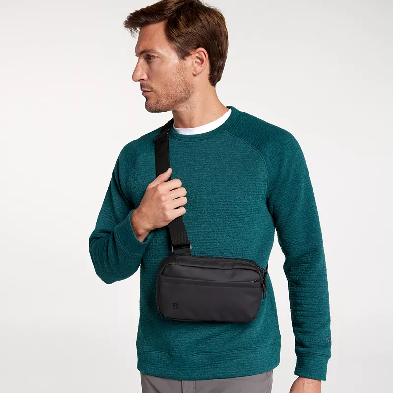 

Маленькая мужская сумка через плечо VRST, черный