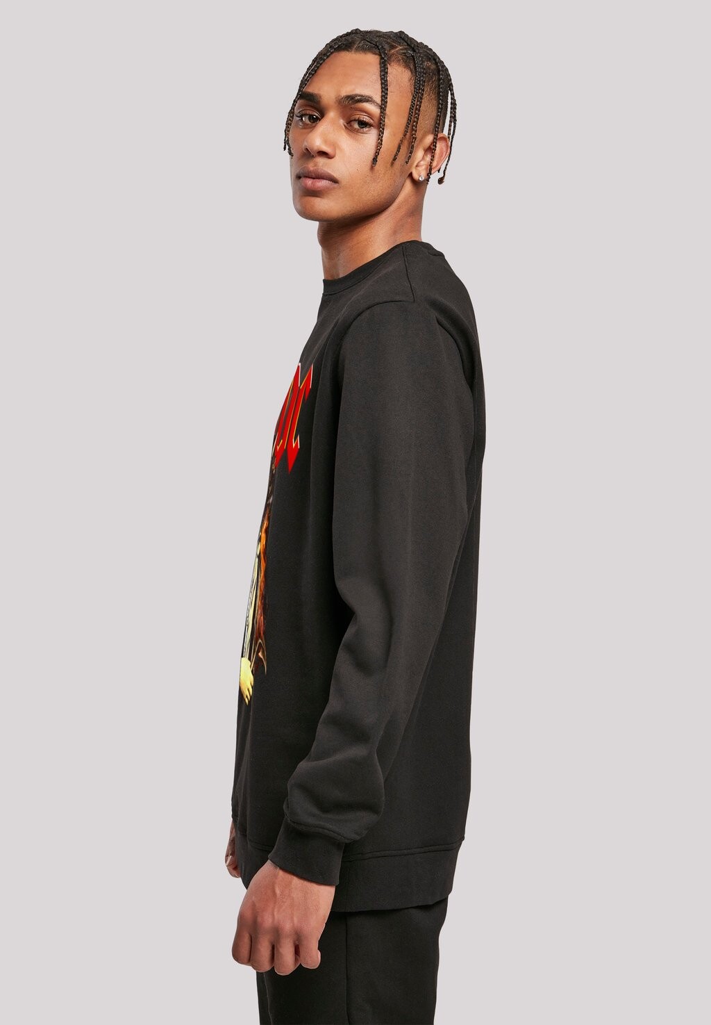 

Толстовка ACDC ROCK MUSIK BAND ANGUS HIGHWAY TO HELL F4NT4STIC, черный