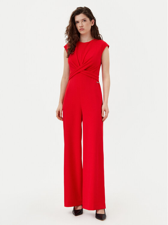 

Комбинезон с широкими штанинами K20K208177 Calvin Klein, красный