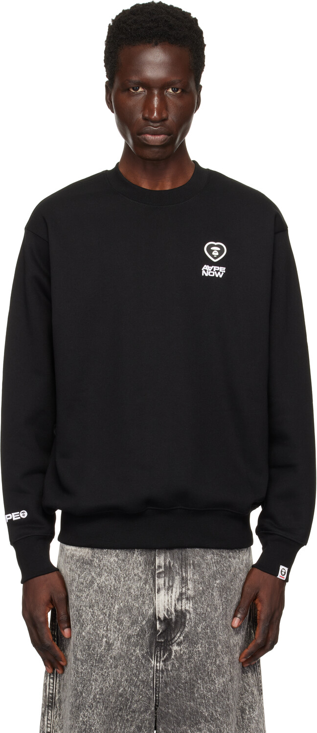 

Толстовка «AAPE Now» AAPE by A Bathing Ape, черный