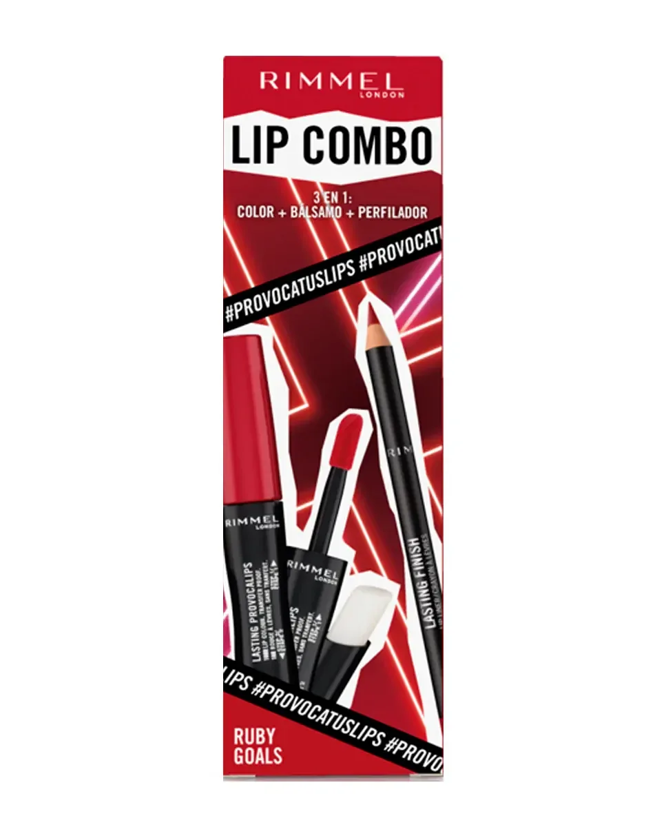 Набор для губ Lasting Finish Fav Red Rimmel, 740