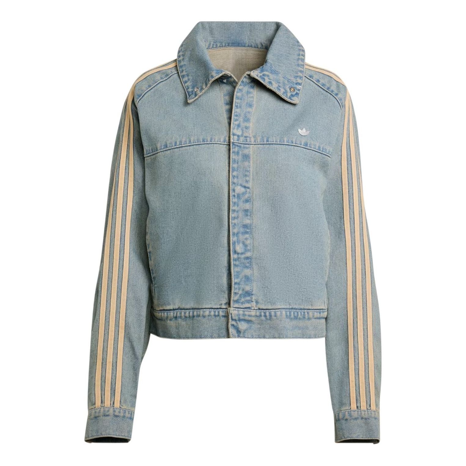 

(WMNS) Джинсовая куртка Adidas Premium Essential Denim Jacket 'Indigo Denim'
