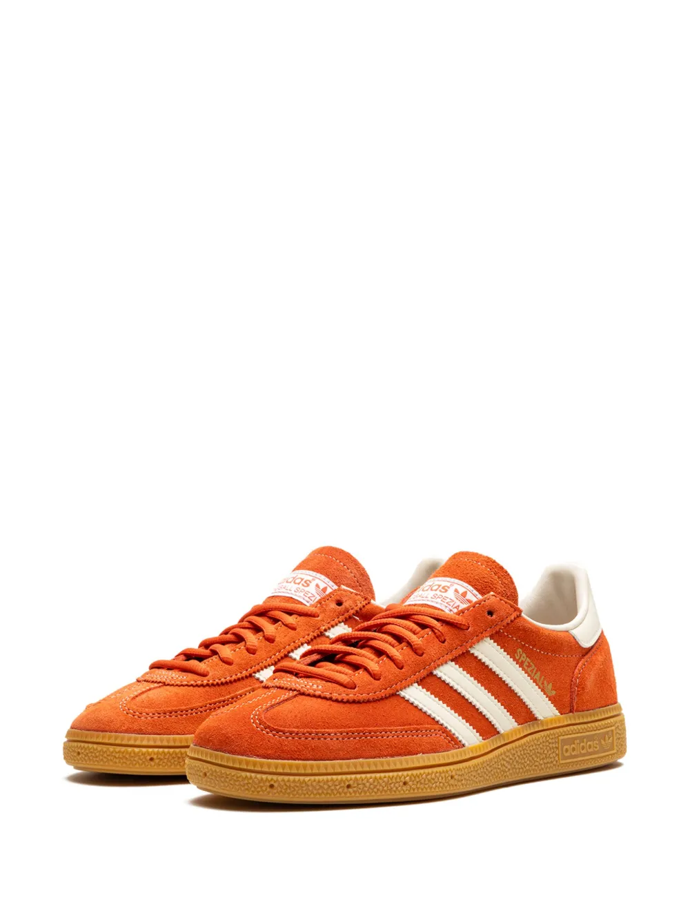 Кроссовки Handball Spezial Preloved Red/Cream White adidas, оранжевый — фото 4