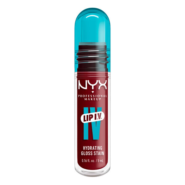 

Увлажняющий-пигментирующий блеск для губ 13 Cranberry Splash, 5 мл Nyx Professional Makeup Lip iv hydrating gloss stain, цвет 13 cranberry splash