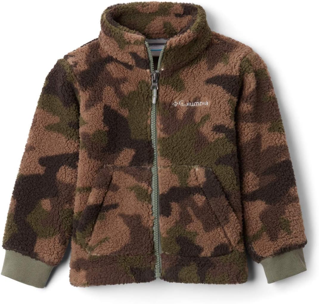 

Columbia Unisex Baby Rugged Ridge II Sherpa Full Zip, Cypress Trad Camo Print