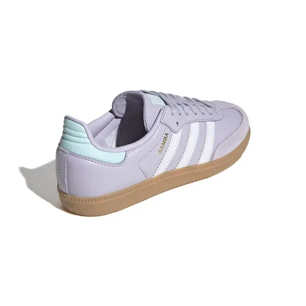 Кроссовки samba og 'silver dawn white aqua' Adidas, фиолетовый — фото 3