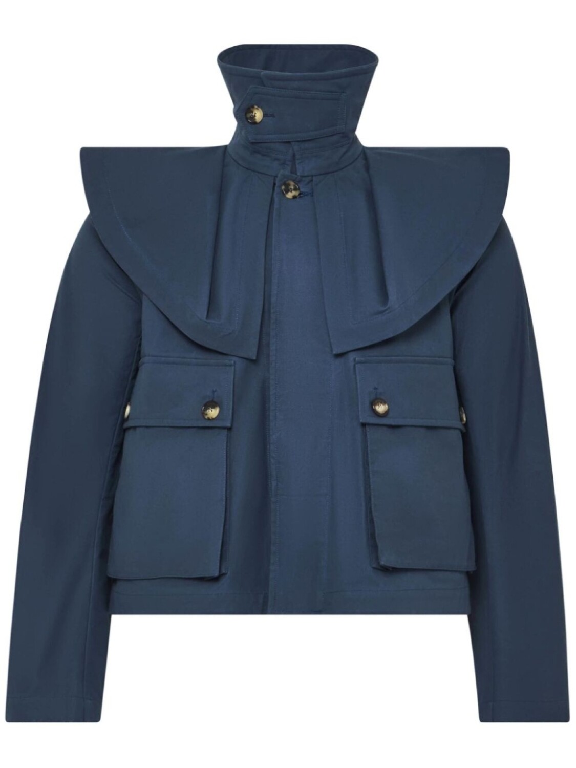 

Куртка с большим воротником JW Anderson, синий