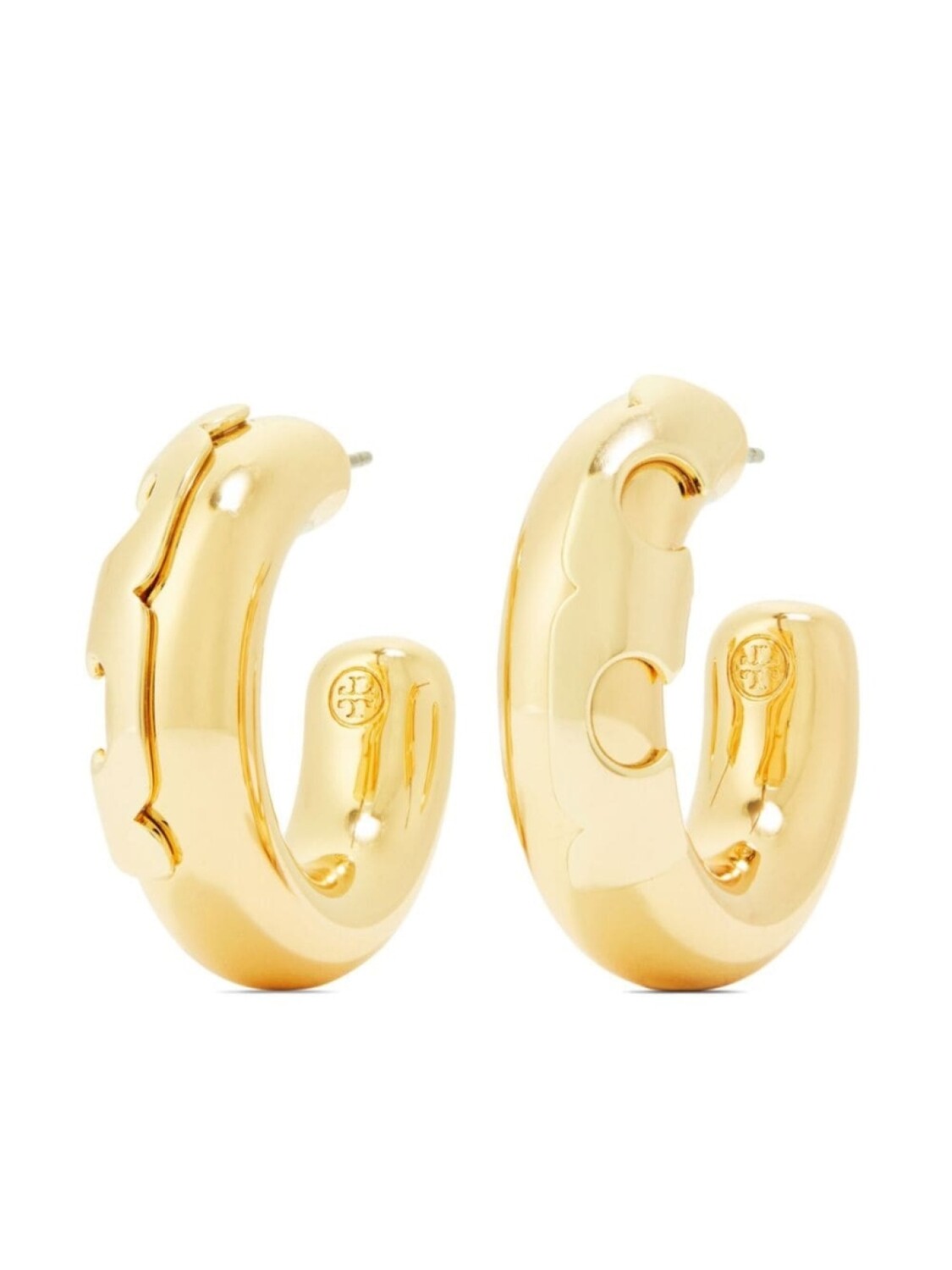 

Серьги-кольца Essential Tory Burch, золотой