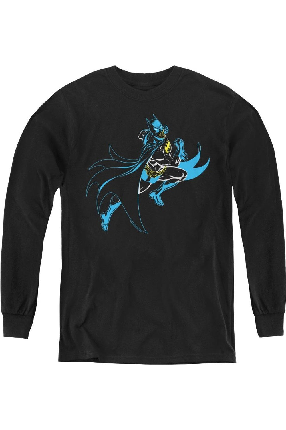 

Бэтмен Неоновый Бэтмен Детская футболка с длинным рукавом Gildan