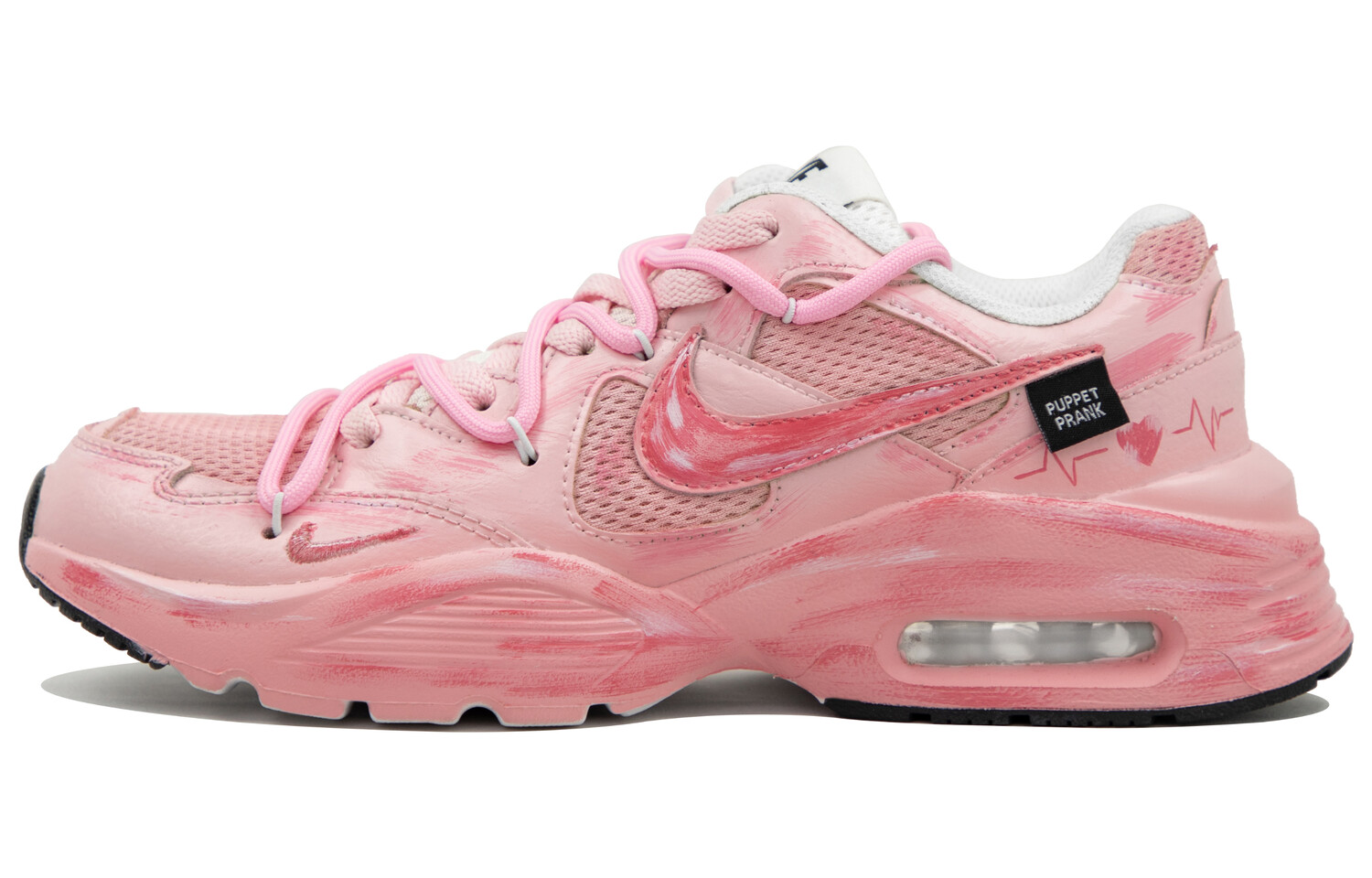 

Кроссовки Air Max Fusion женские с низким верхом розового цвета Nike