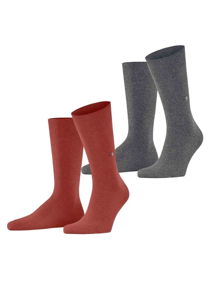 

Носки Burlington 2er Pack, цвет rot/grau