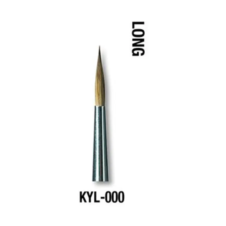

Длинная кисть из соболя (круглая № 000), Kolinsky Brushes