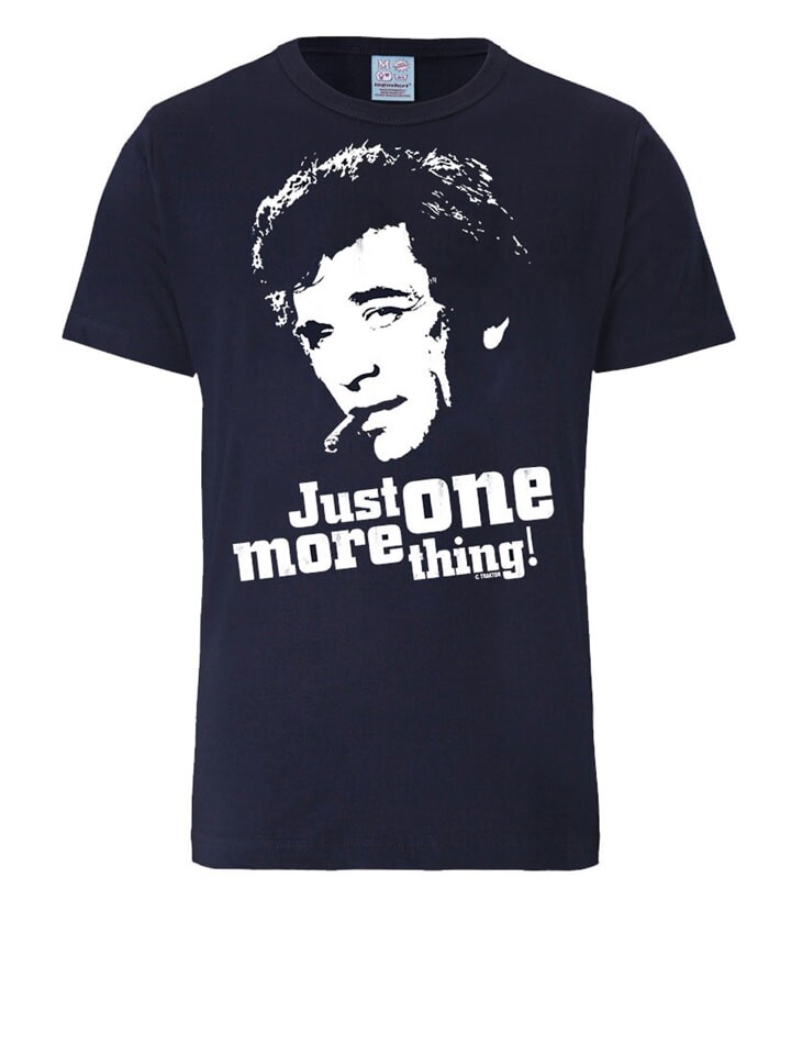 

Футболка Logoshirt Columbo Just One More Thing, темно-синий