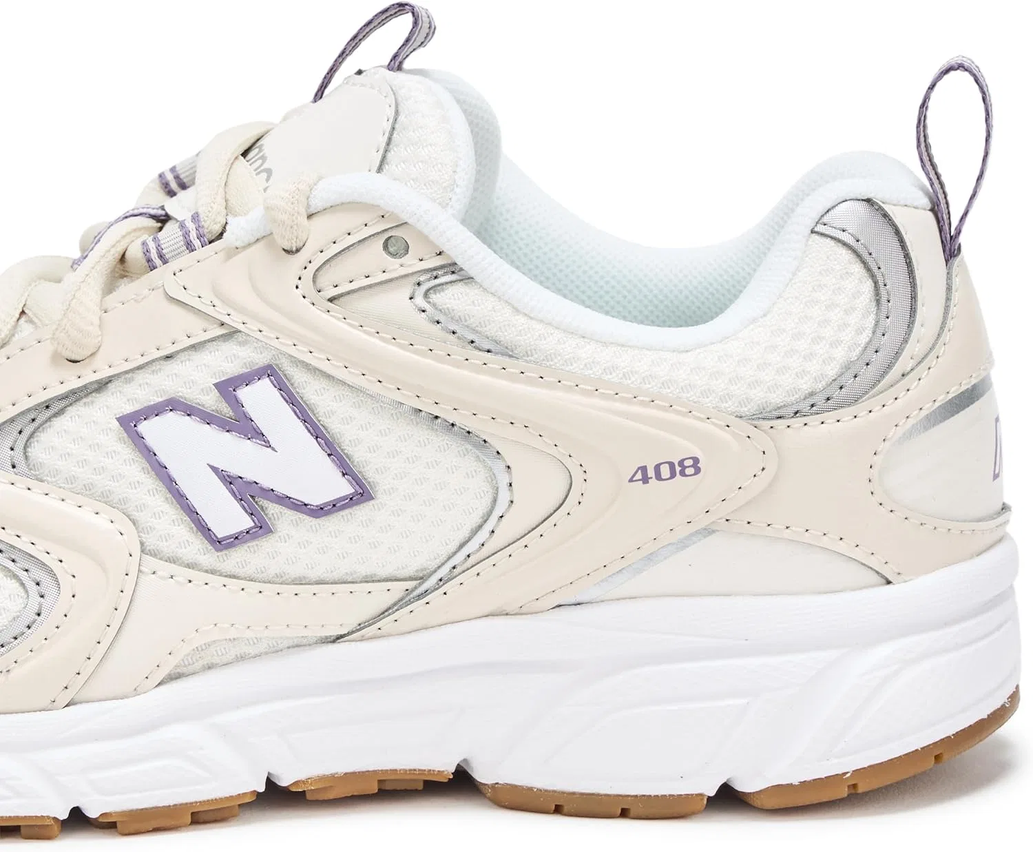 Кроссовки New Balance Unisex Adult 408, 10 Darker Sea Salt Linen — фото 4