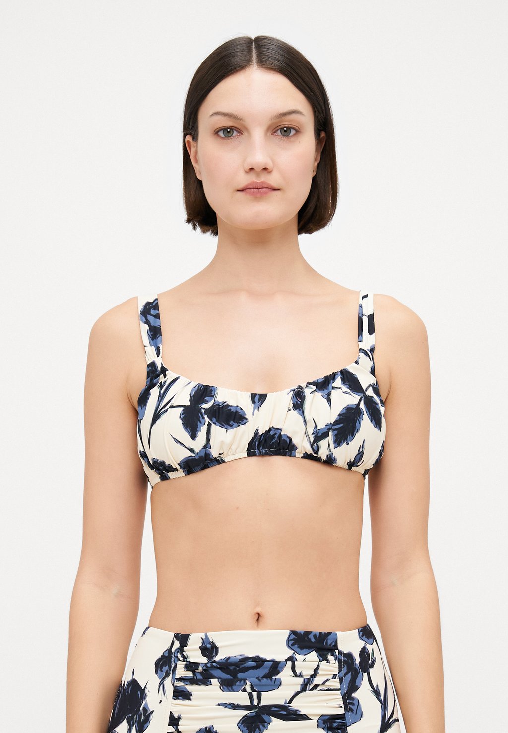 

Верх бикини ROCOCO RUCHED BRALETTE Seafolly, черный