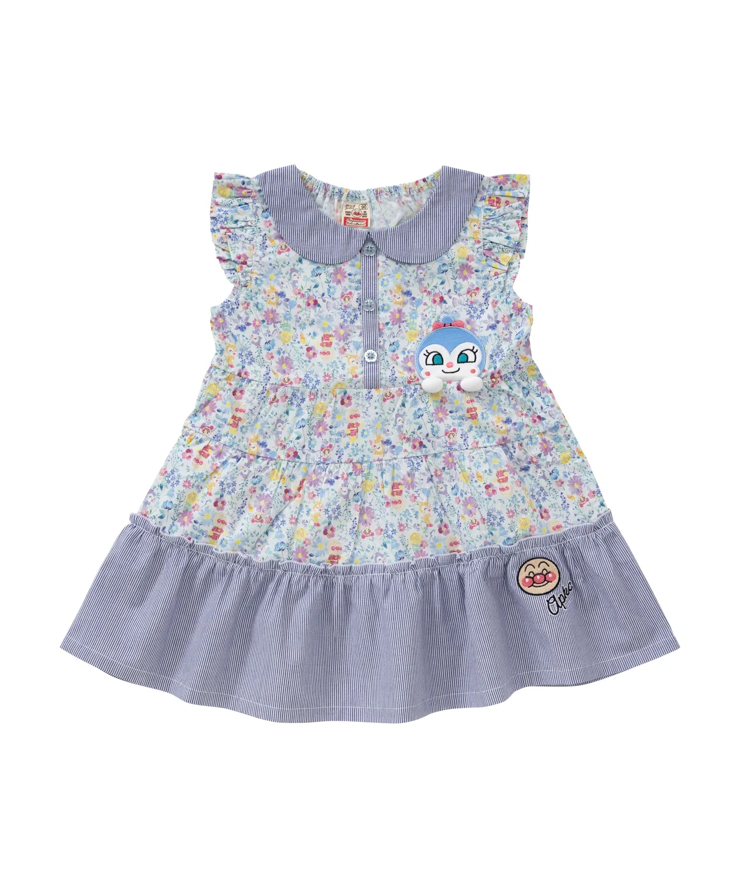 Детское платье ANPANMAN KIDS COLLECTION ひょっこりアップリケワンピース — фото 4