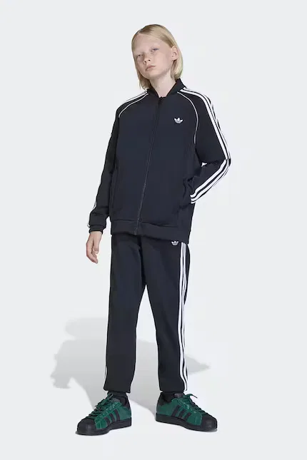 Худи детское Adidas Originals, черный — фото 4
