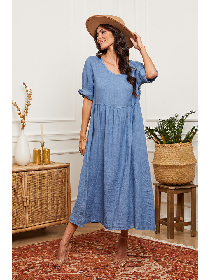 

Платье Joséfine Leinen, синий