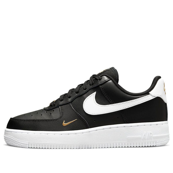 Кроссовки air force 1 black white' Nike, золотой