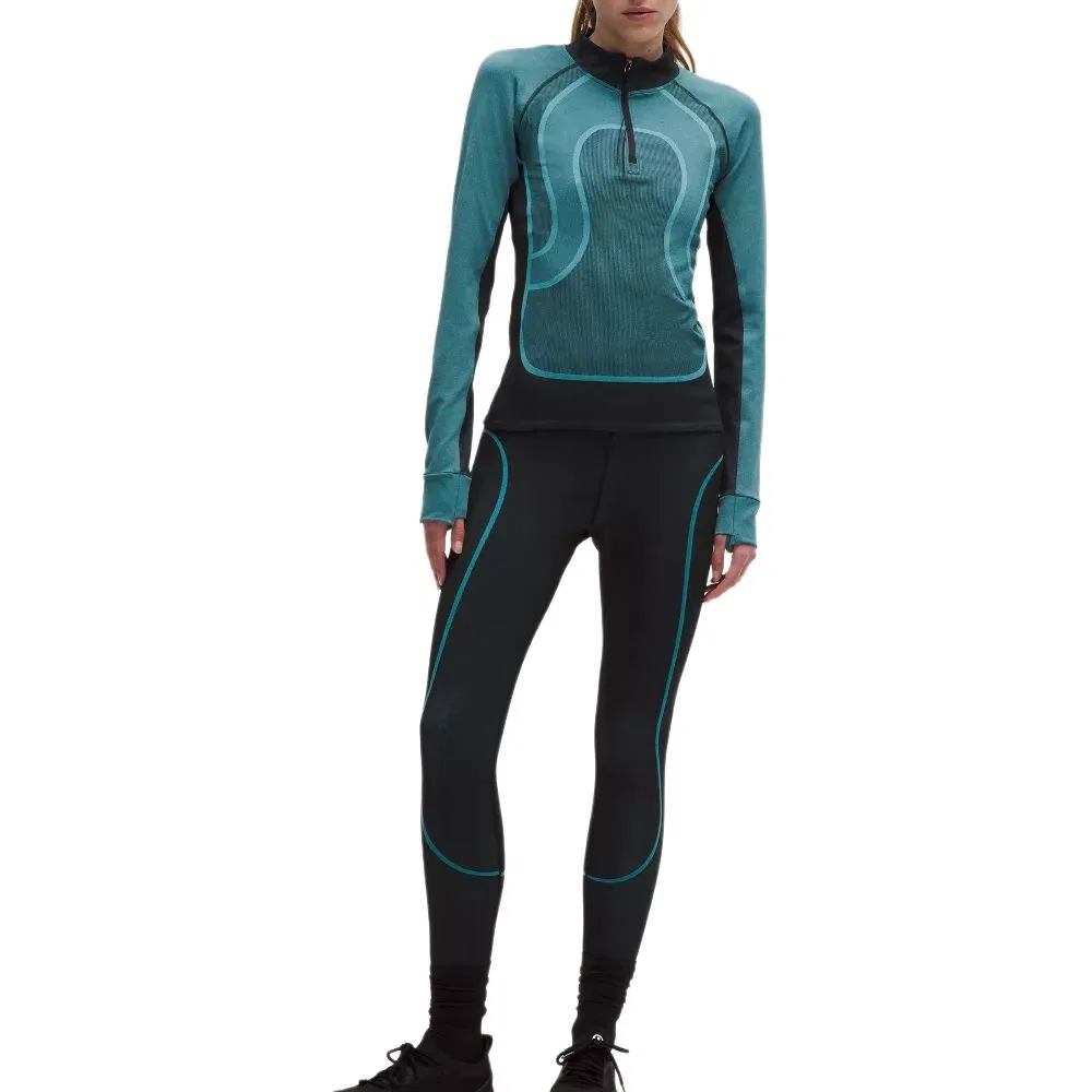 Фитнес-одежда Lululemon Black/Cloud Mountain Blue — фото 3