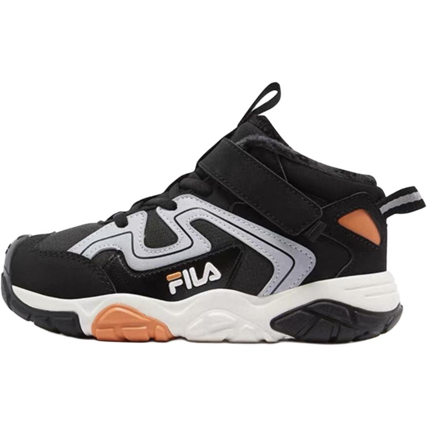 

FILA KIDS Детские хлопковые ботинки PERFORMANCE FPH с противоскользящей и устойчивой к истиранию подошвой, черные, для детей от 3 до 7 лет