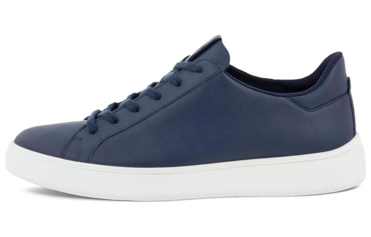 

Кроссовки ecco Street Fun Break Stylish Skateboarding Shoes Men Low-top Dark Blue, темно-синий